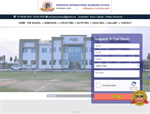 Tablet Screenshot of pinewoodinternationalschool.com